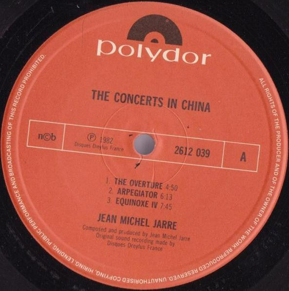 Jean-Michel Jarre ~ The Concerts In China (Vinyl) - Djungel & Jazz
