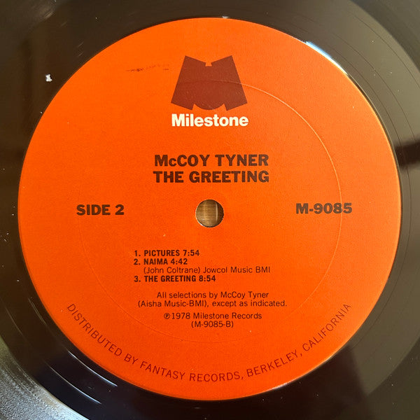 McCoy Tyner : The Greeting (LP, Album, Pit)