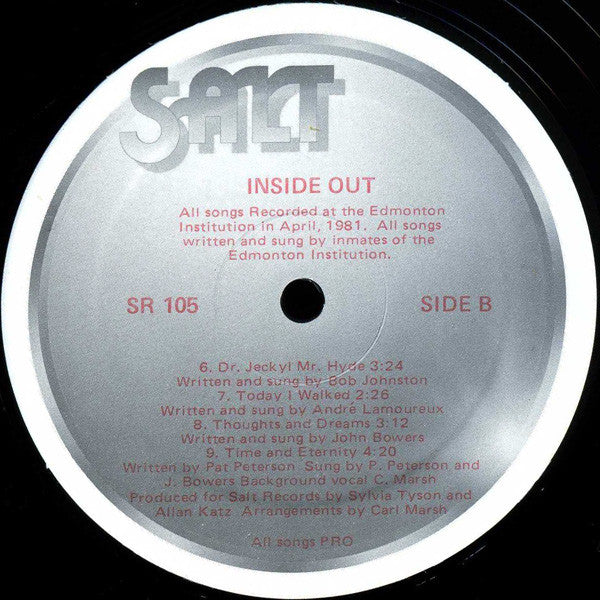 Various ~ Inside Out (Vinyl) - Djungel & Jazz