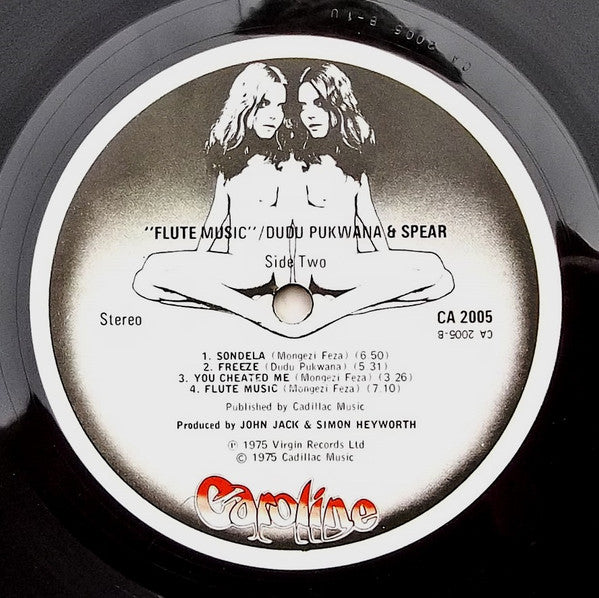 Dudu Pukwana & Spear ~ Flute Music (Vinyl) - Djungel & Jazz