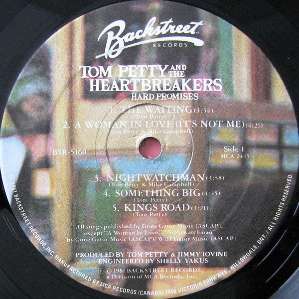 Tom Petty And The Heartbreakers ~ Hard Promises (Vinyl) - Djungel & Jazz
