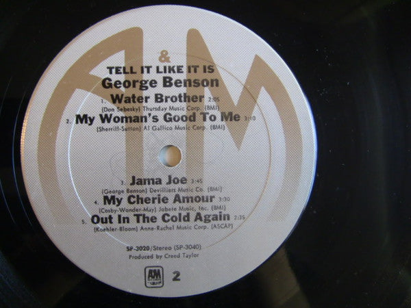 George Benson ~ Tell It Like It Is (Vinyl) - Djungel & Jazz
