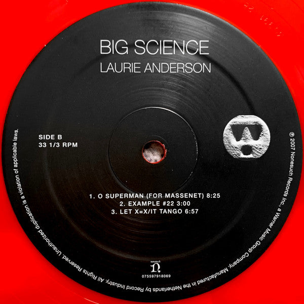 Laurie Anderson ~ Big Science (Vinyl) - Djungel & Jazz