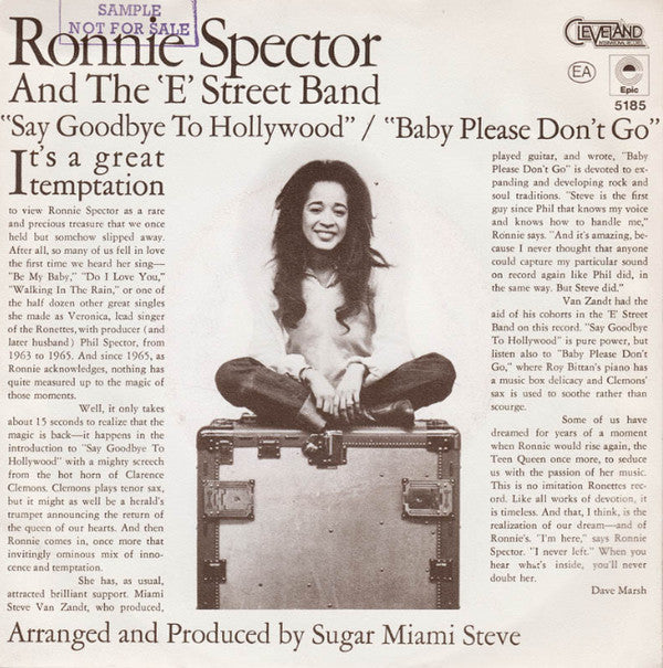 Ronnie Spector And The E-Street Band ~ Say Goodbye To Hollywood (Vinyl) - Djungel & Jazz