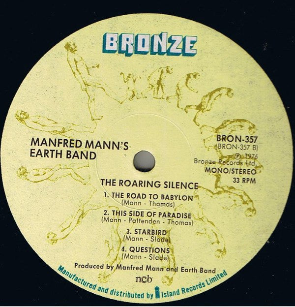 Manfred Mann's Earth Band ~ The Roaring Silence (Vinyl) - Djungel & Jazz