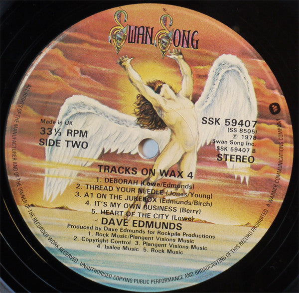 Dave Edmunds : Tracks On Wax 4 (LP, Album)