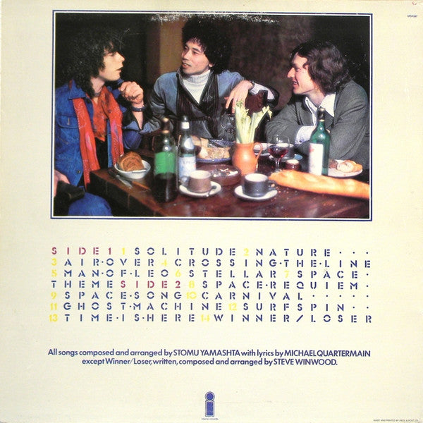Stomu Yamashta* / Steve Winwood / Michael Shrieve : Go (LP, Album)
