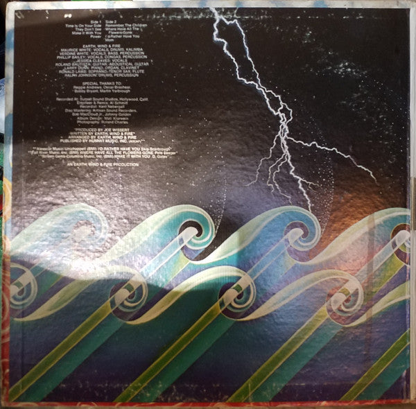 Earth, Wind & Fire : Last Days And Time (LP, Album, RE, Pit)