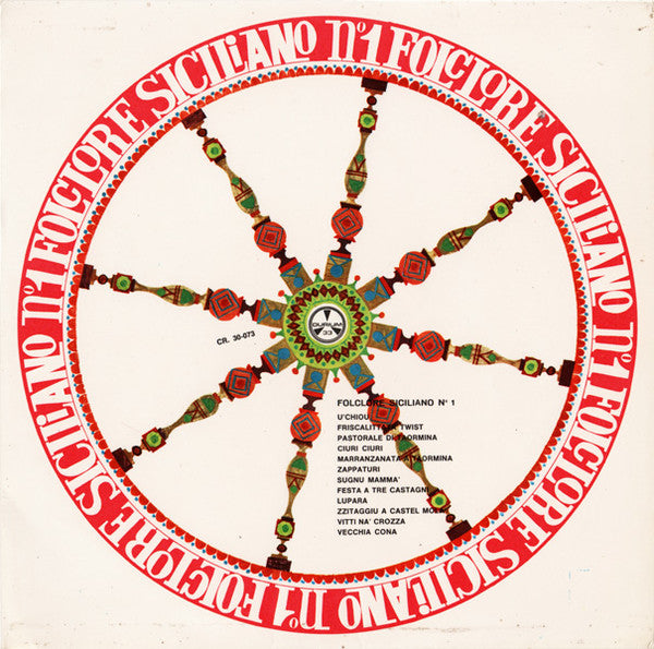 Various ~ Folclore Siciliano Nº1 (Vinyl) - Djungel & Jazz