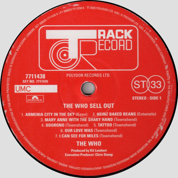 The Who ~ The Who Sell Out (Vinyl) - Djungel & Jazz