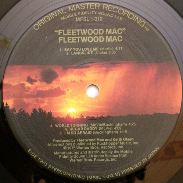 Fleetwood Mac ~ Fleetwood Mac (Vinyl) - Djungel & Jazz
