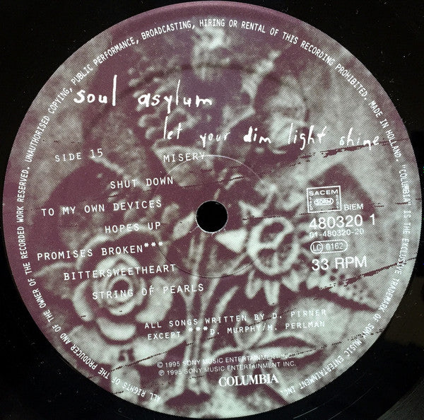 Soul Asylum ~ Let Your Dim Light Shine (Vinyl) - Djungel & Jazz
