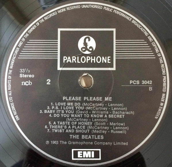 The Beatles ~ Please Please Me (Vinyl) - Djungel & Jazz