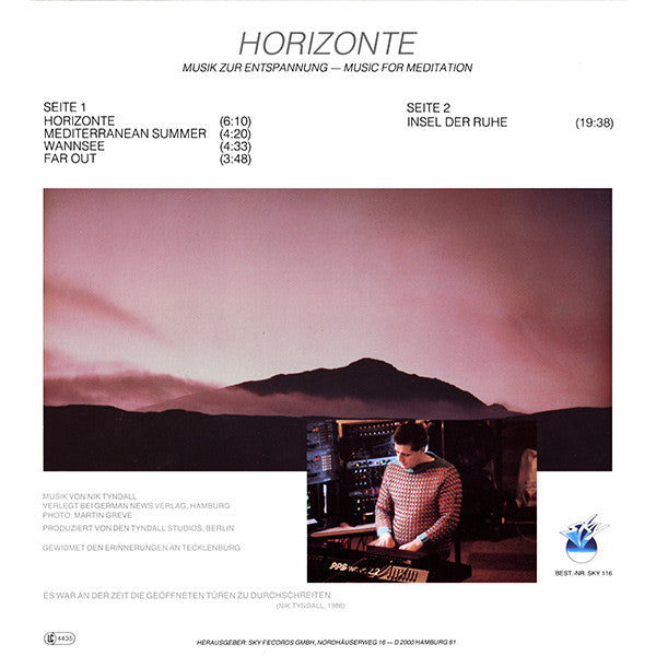 Nik Tyndall ~ Horizonte (Vinyl) - Djungel & Jazz
