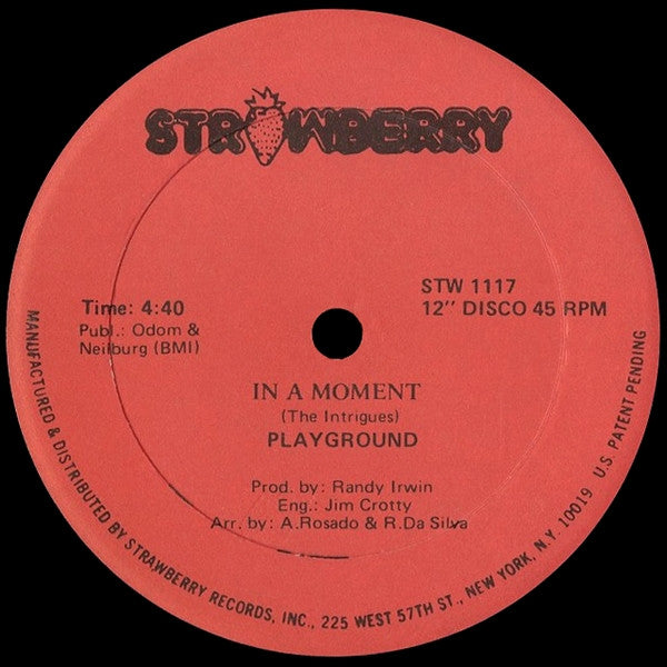 Playground ~ In A Moment (Vinyl) - Djungel & Jazz