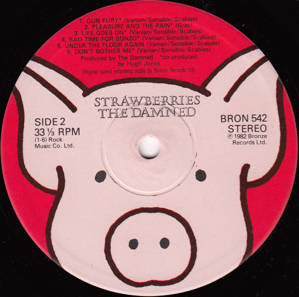 The Damned ~ Strawberries (Vinyl) - Djungel & Jazz