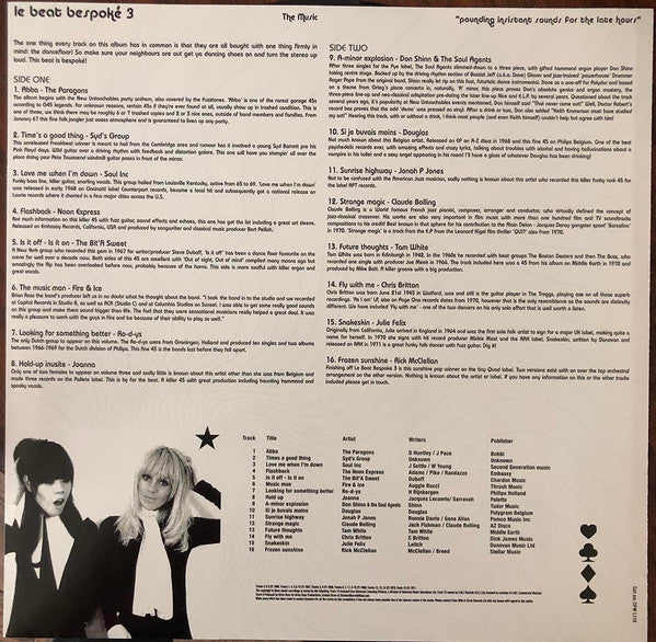 Various : Le Beat Bespoké 3 (LP, Comp)