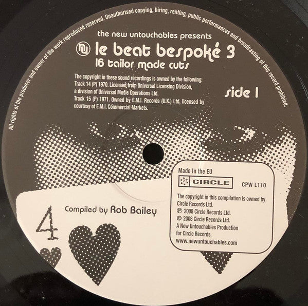 Various : Le Beat Bespoké 3 (LP, Comp)