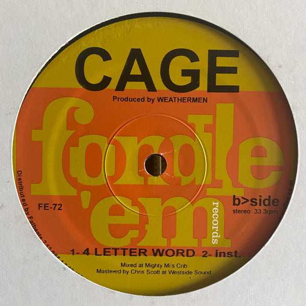 Cage ~ Mersh (Vinyl) - Djungel & Jazz
