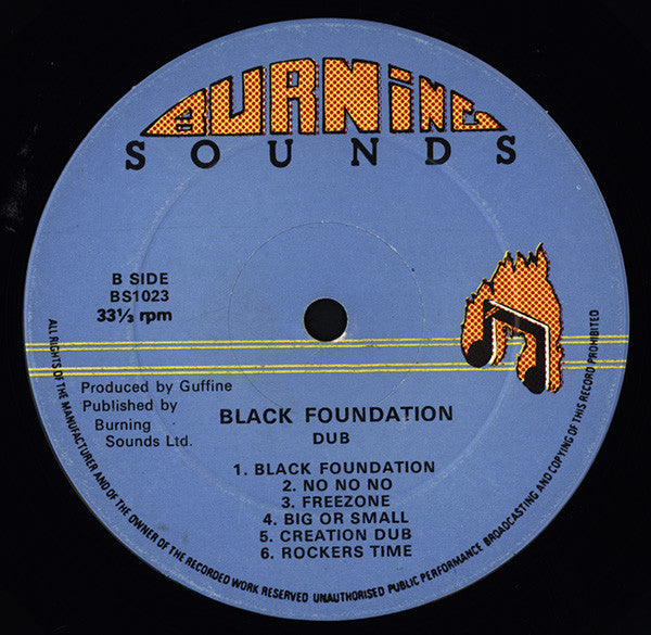 Augustus "Gussie" Clarke : Black Foundation Dub (LP, Album)
