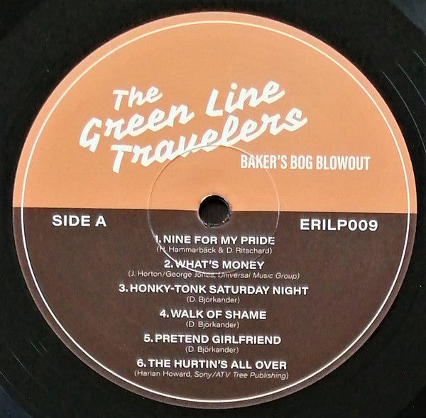 The Green Line Travelers ~ Baker's Bog Blowout (Vinyl) - Djungel & Jazz