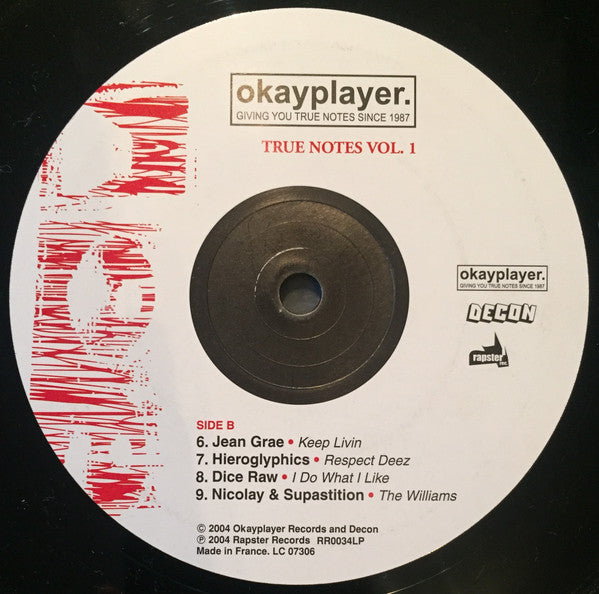 Various : Okayplayer - True Notes Vol. 1 (2xLP, Comp)