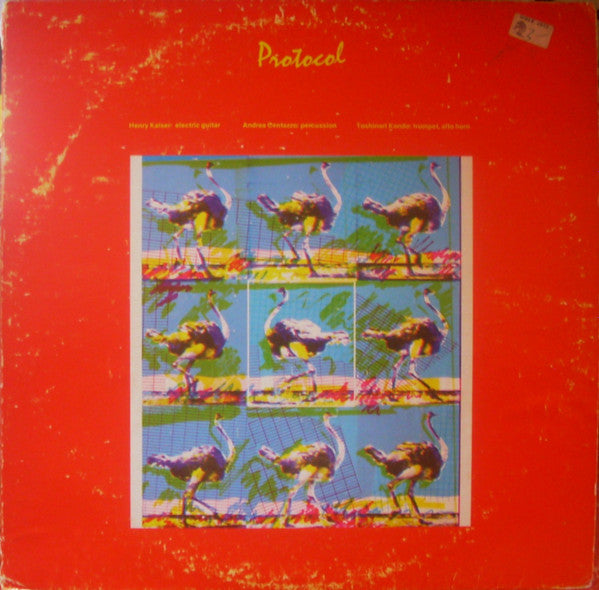 Henry Kaiser / Andrea Centazzo / Toshinori Kondo ~ Protocol (Vinyl) - Djungel & Jazz
