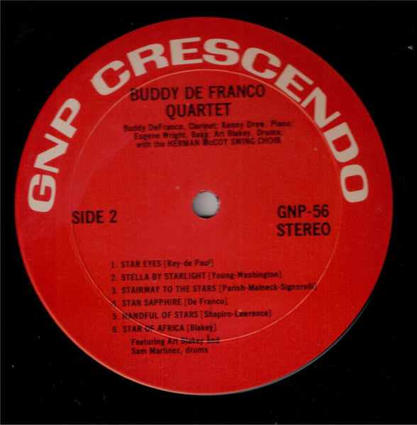 Gene Norman Presents Gerry Mulligan With Chet Baker Special Added Attraction! Buddy DeFranco And His Quartet With Voices ~ Gerry Mulligan Quartet / Buddy DeFranco Quartet (Vinyl) - Djungel & Jazz
