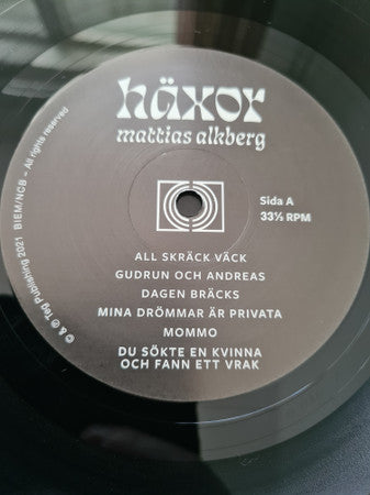 Mattias Alkberg ~ Häxor (Vinyl) - Djungel & Jazz
