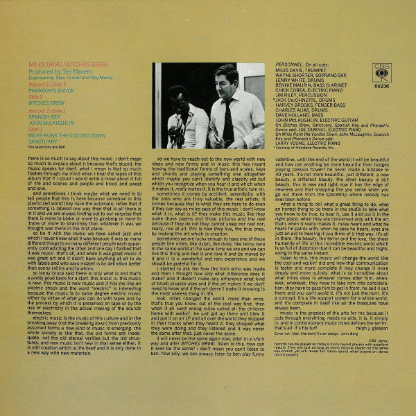 Miles Davis ~ Bitches Brew (Vinyl) - Djungel & Jazz