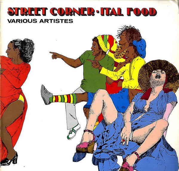 Various : Street Corner-Ital Food (LP, Comp)