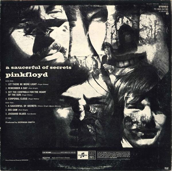 Pink Floyd ~ A Saucerful Of Secrets (Vinyl) - Djungel & Jazz