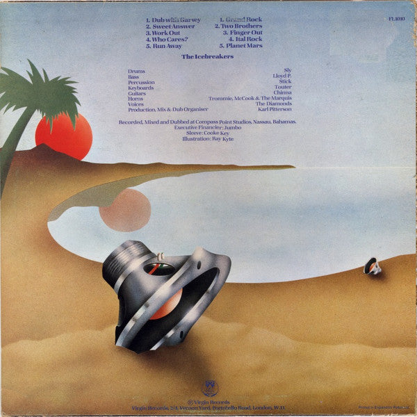 The Icebreakers (2) With The Mighty Diamonds : Planet Mars Dub (LP, Album)
