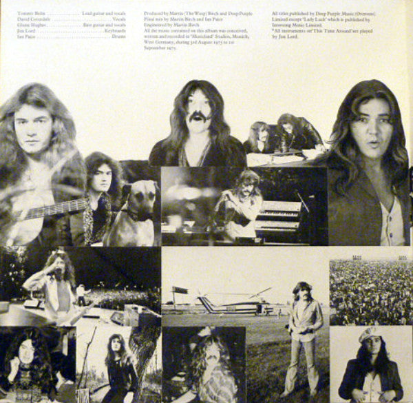Deep Purple : Come Taste The Band (LP, Album, Gat)