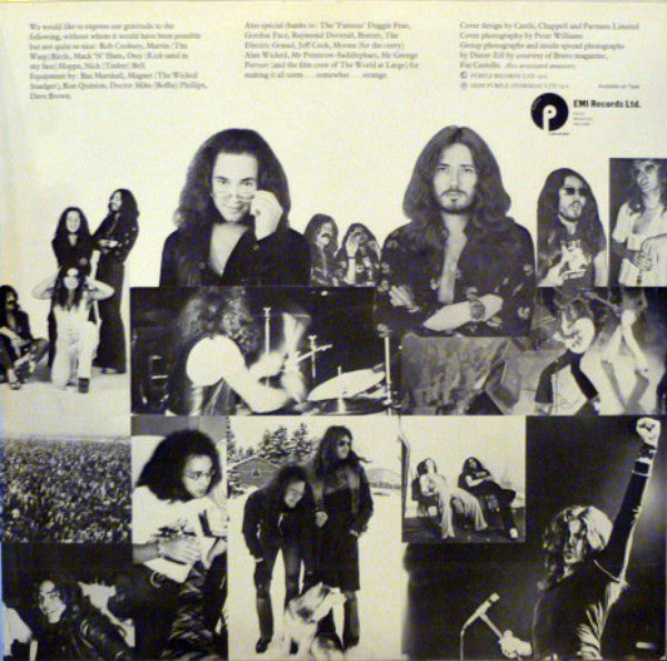 Deep Purple : Come Taste The Band (LP, Album, Gat)