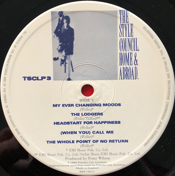 The Style Council : Home & Abroad. (LP, Album)
