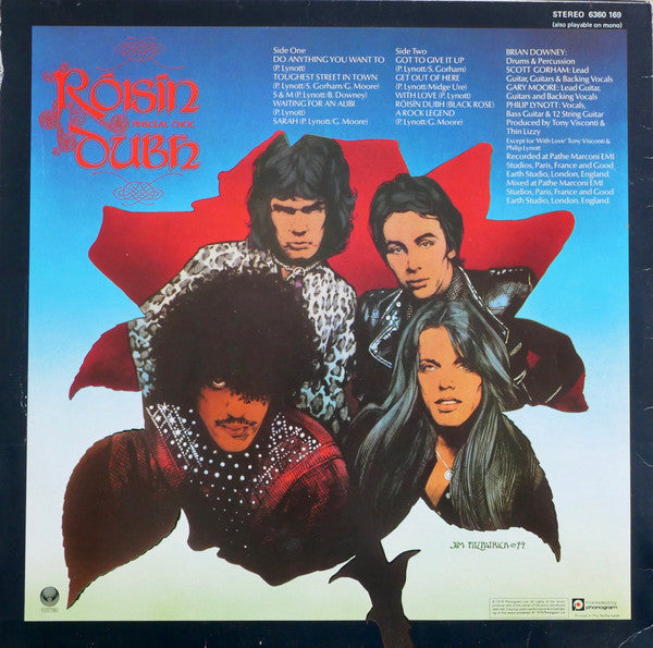 Thin Lizzy ~ Black Rose (A Rock Legend) (Vinyl) - Djungel & Jazz