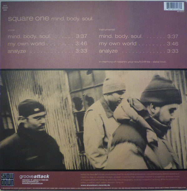 Square One  ~ Mind. Body. Soul. (Vinyl) - Djungel & Jazz