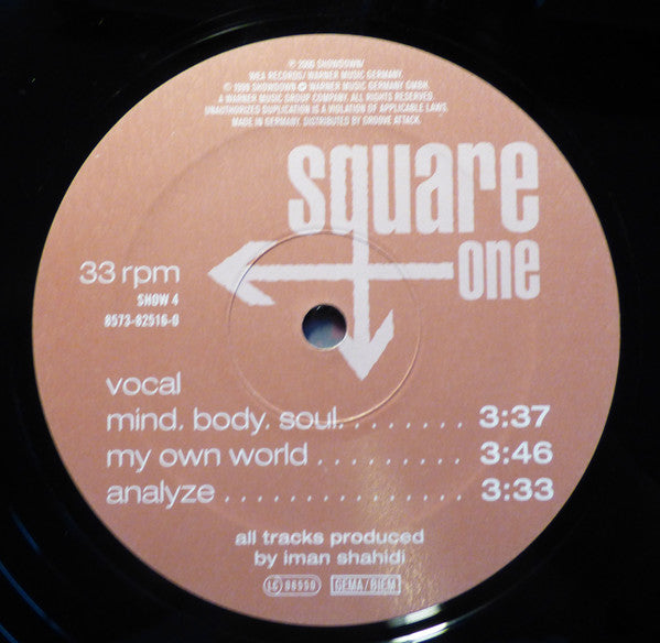 Square One  ~ Mind. Body. Soul. (Vinyl) - Djungel & Jazz