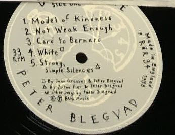Peter Blegvad ~ Downtime (Vinyl) - Djungel & Jazz