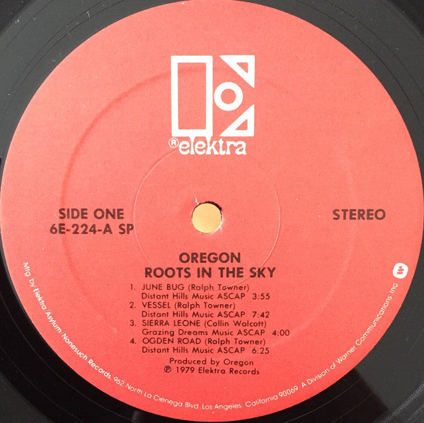 Oregon ~ Roots In The Sky (Vinyl) - Djungel & Jazz