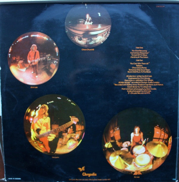 Ten Years After : Rock & Roll Music To The World (LP, Album, Gat)