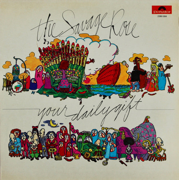The Savage Rose ~ Your Daily Gift (Vinyl) - Djungel & Jazz