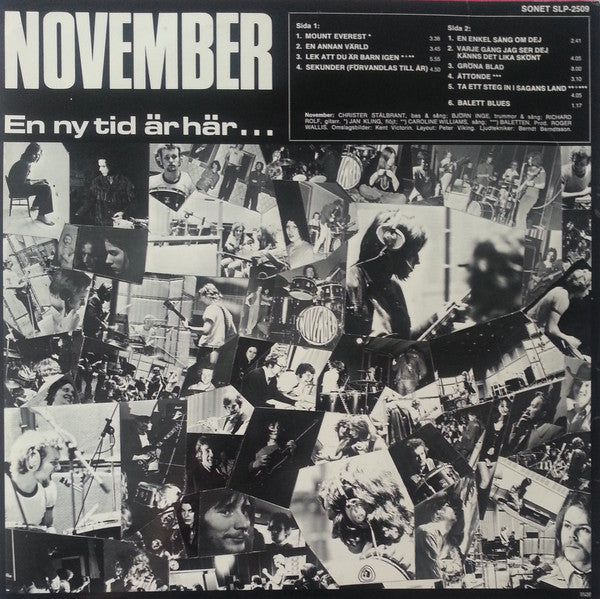 November (3) : En Ny Tid Är Här... (LP, Album)