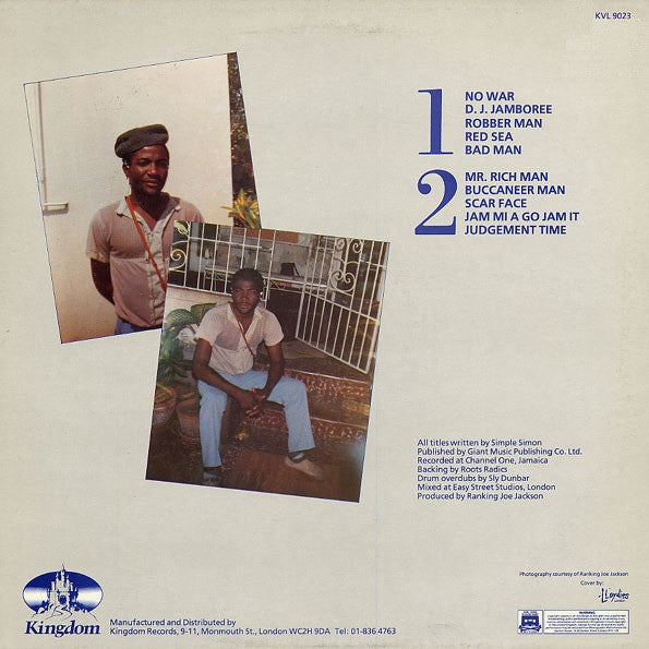 Simple Simon : Bad Man (LP, Album)