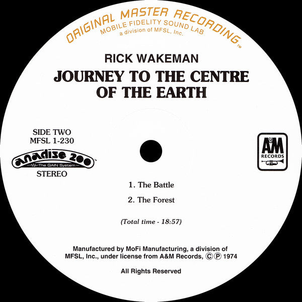 Rick Wakeman ~ Journey To The Centre Of The Earth (Vinyl) - Djungel & Jazz