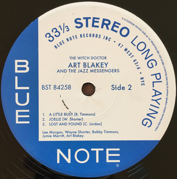 Art Blakey & The Jazz Messengers ~ The Witch Doctor (Vinyl) - Djungel & Jazz