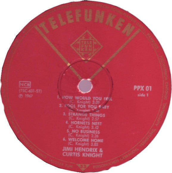 Jimi Hendrix & Curtis Knight ~ Soul (Vinyl) - Djungel & Jazz