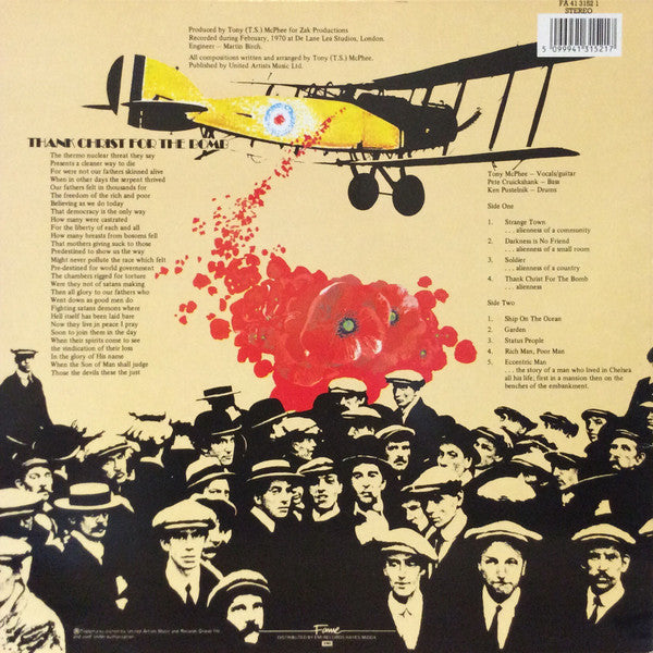 The Groundhogs ~ Thank Christ For The Bomb (Vinyl) - Djungel & Jazz