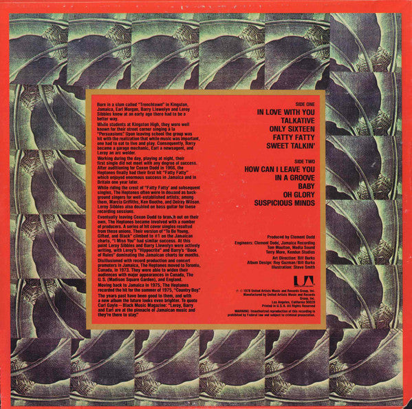 The Heptones ~ In Love With You (Vinyl) - Djungel & Jazz